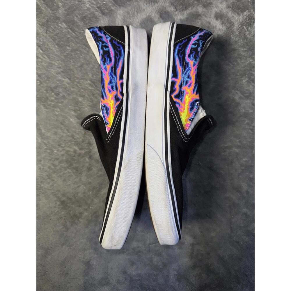 Vans Classic Slip On Electric Flame size 11 mens - Picture 9 of 13